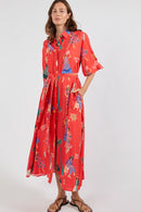 LulaSoul Summer Vibes Shirtdress Melon