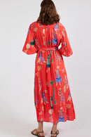 LulaSoul Summer Vibes Shirtdress Melon