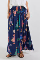 LulaSoul Summer Vibes Skirt Navy