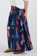 LulaSoul Summer Vibes Skirt Navy