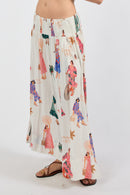 LulaSoul Summer Vibes Skirt White