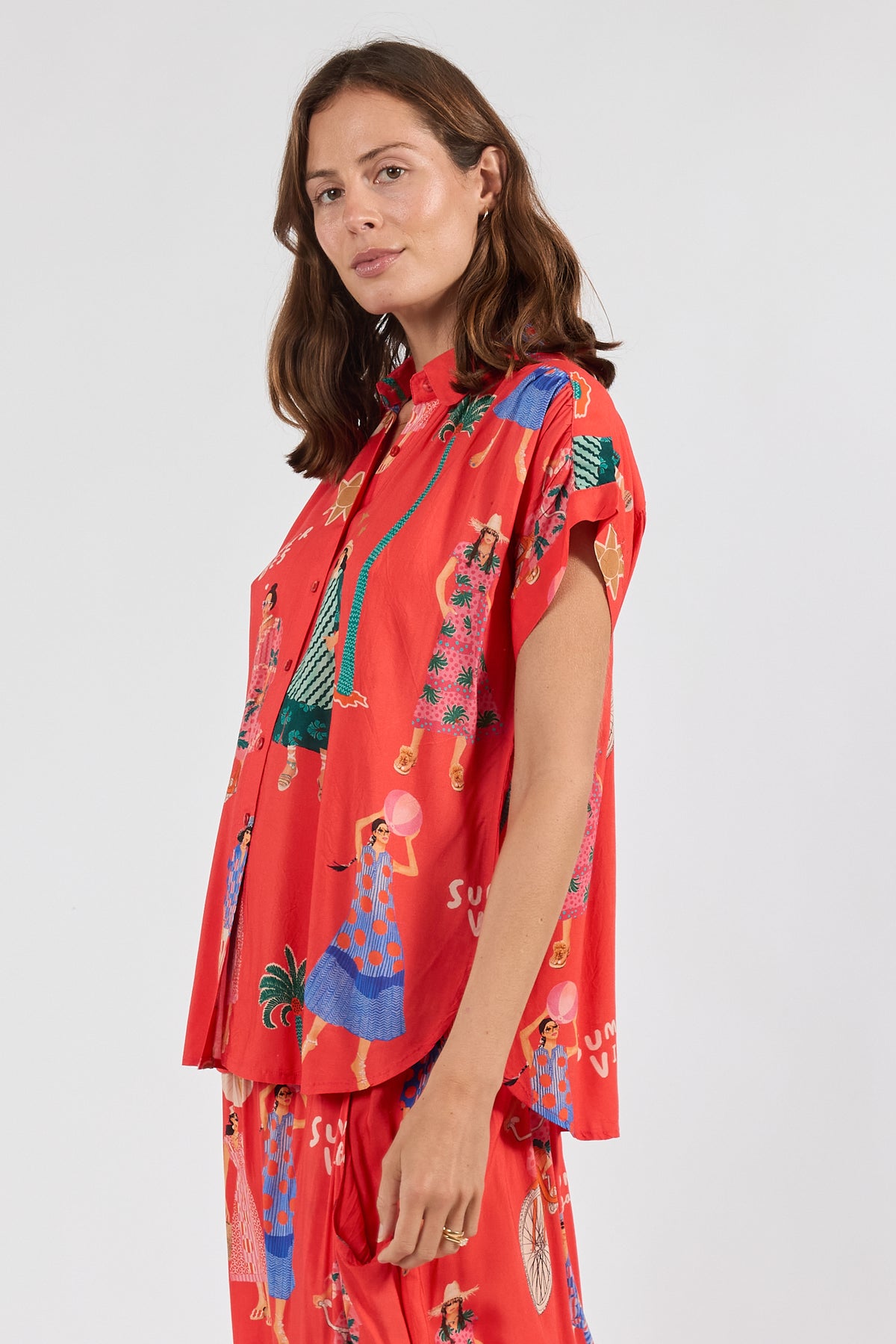 LulaSoul Summer Vibes Top Melon