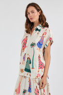LulaSoul Summer Vibes Top White
