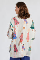 LulaSoul Summer Vibes Wide T White