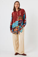 LulaSoul Surrey Shirt Merlot