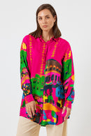 LulaSoul Surrey Shirt Raspberry