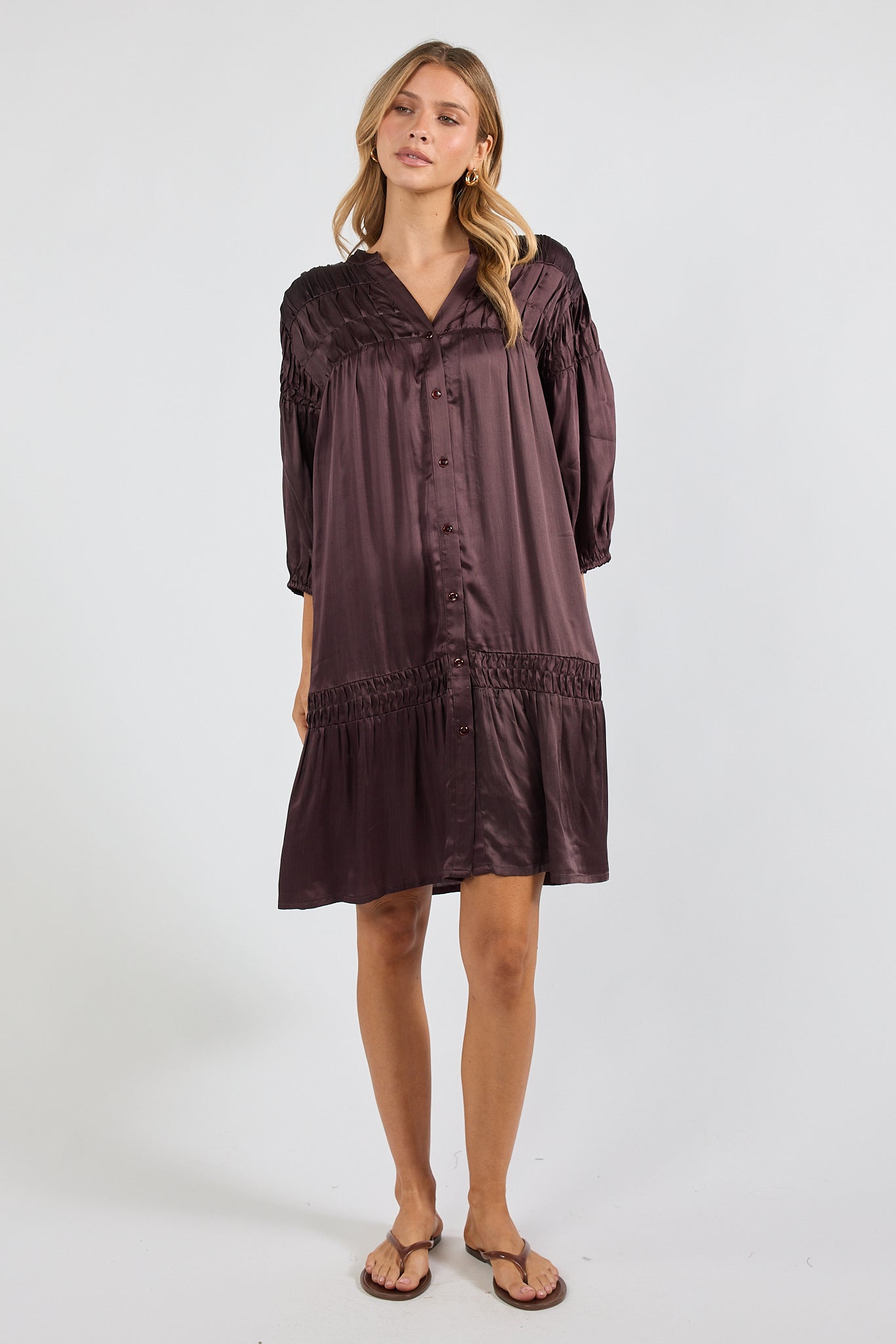 LulaSoul Venita Dress Espresso