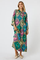 LulaSoul Windsor Kaftan Sea