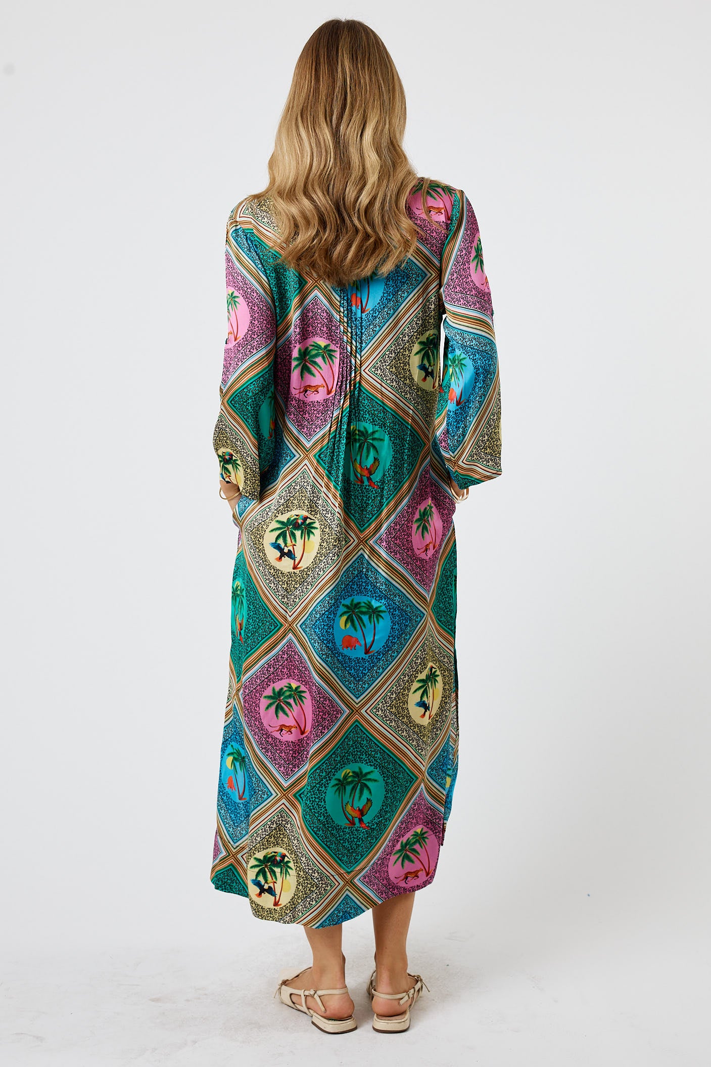 LulaSoul Windsor Kaftan Sea