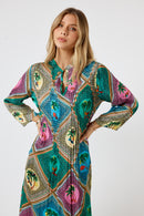 LulaSoul Windsor Kaftan Sea