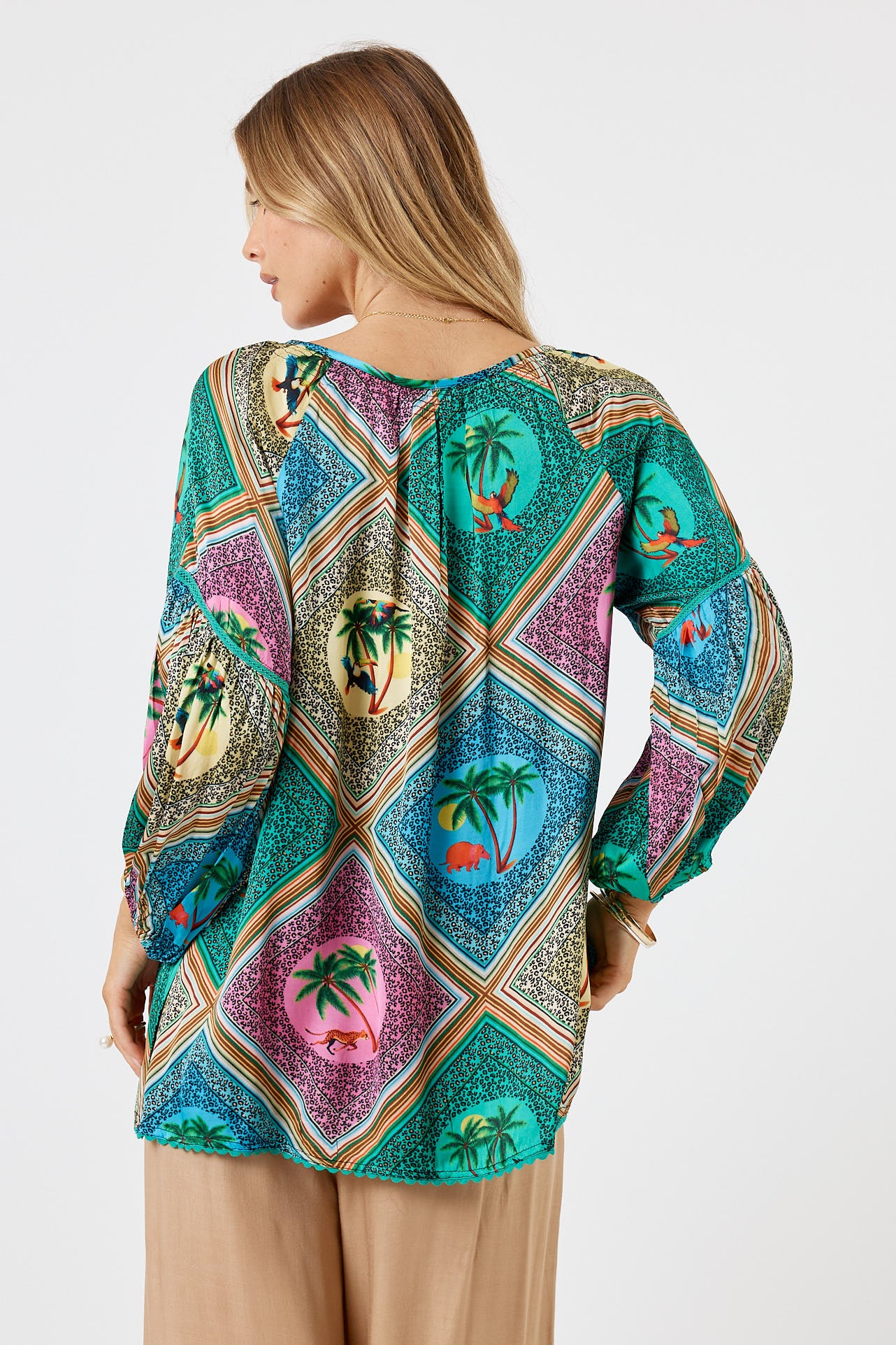 LulaSoul Windsor Top Sea