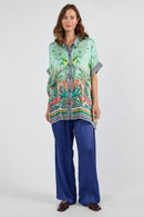 LulaSoul Zilara Kaftan Top Mist