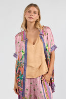 LulaSoul Zilara Kaftan Top Orchid