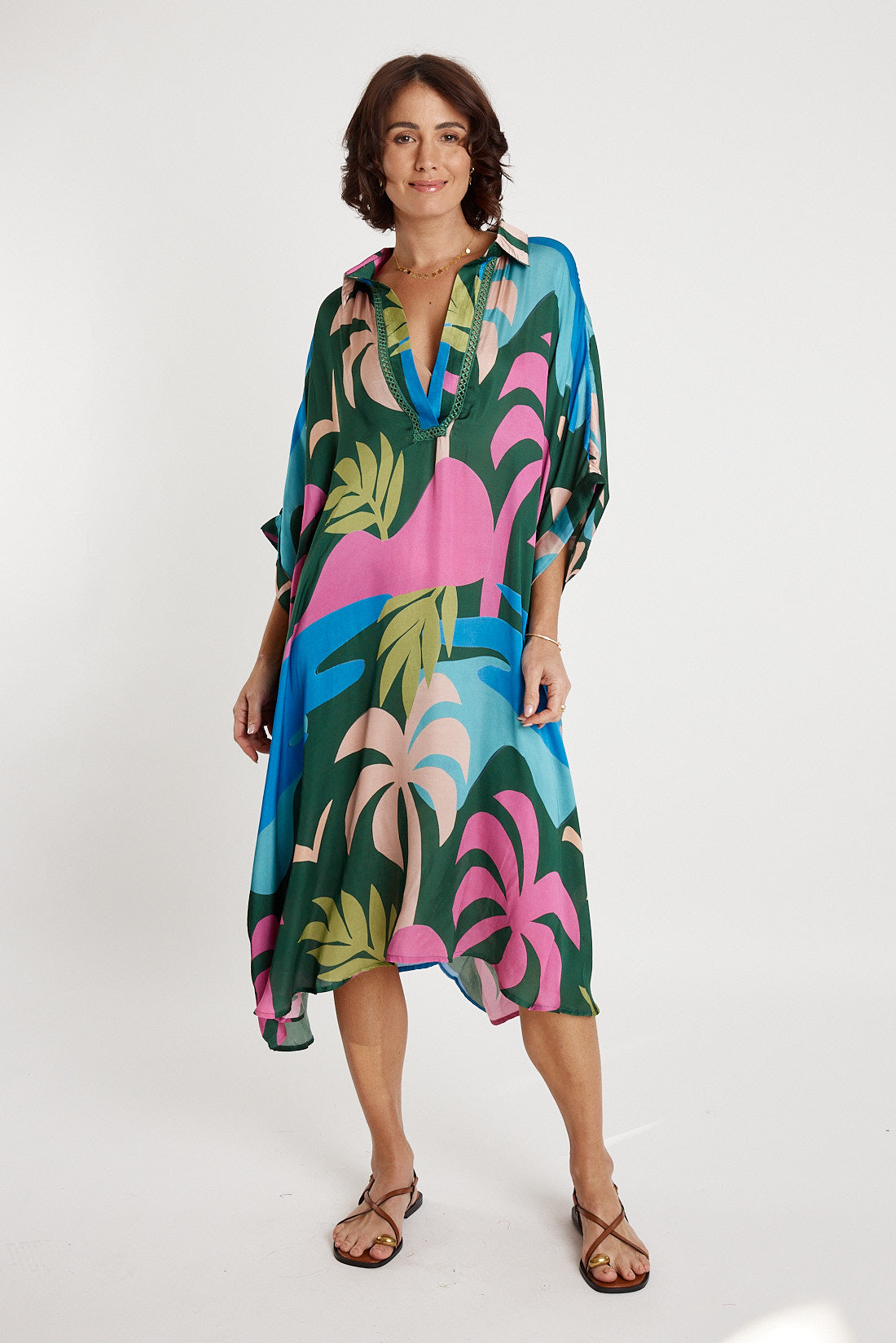 Lulasoul Banderas Kaftan Forest