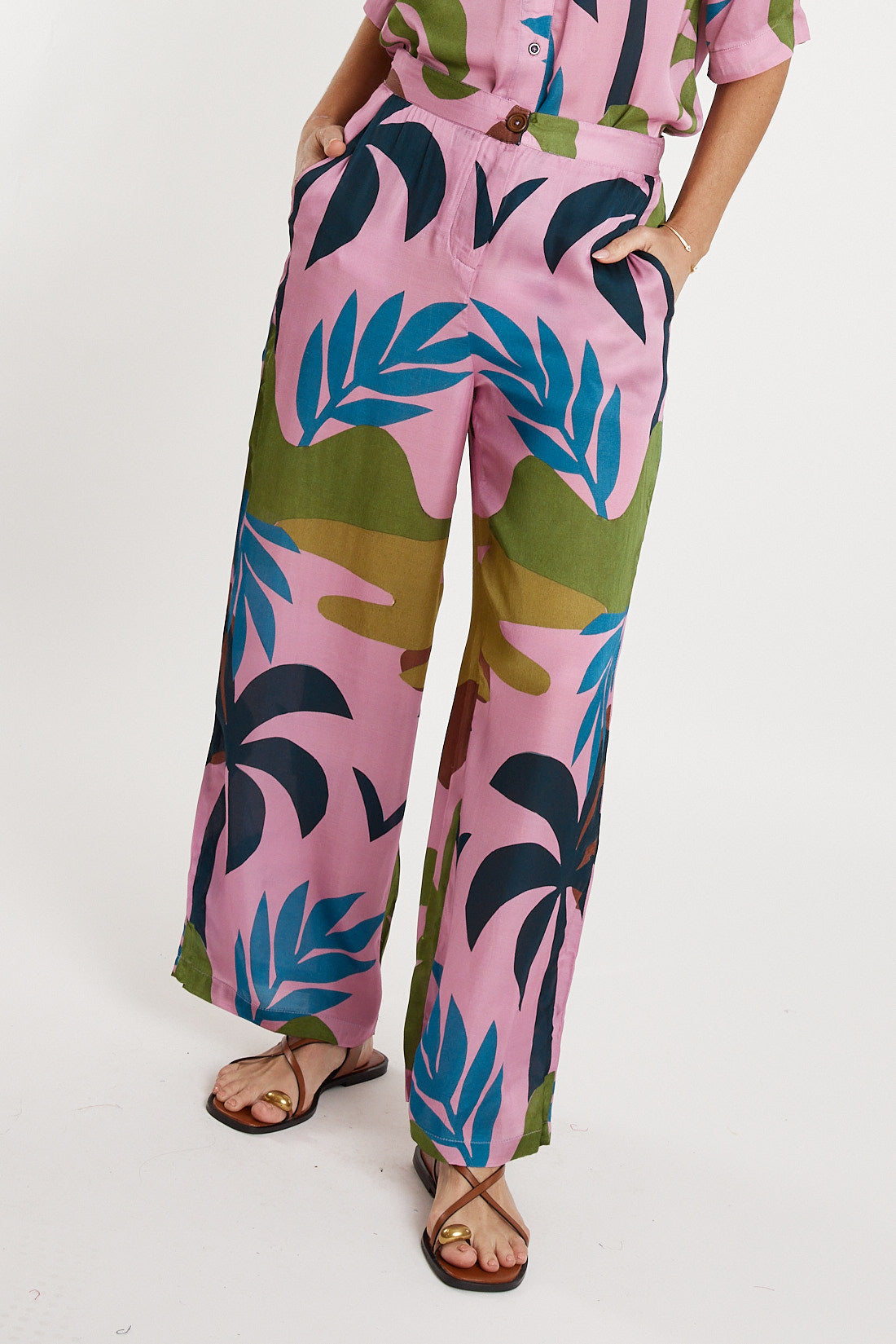 Lulasoul Banderas Pant Lilac