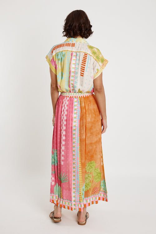 Lulasoul Etereo Skirt Melon