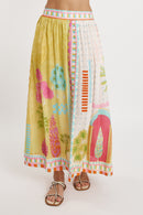 Lulasoul Etereo Skirt Melon