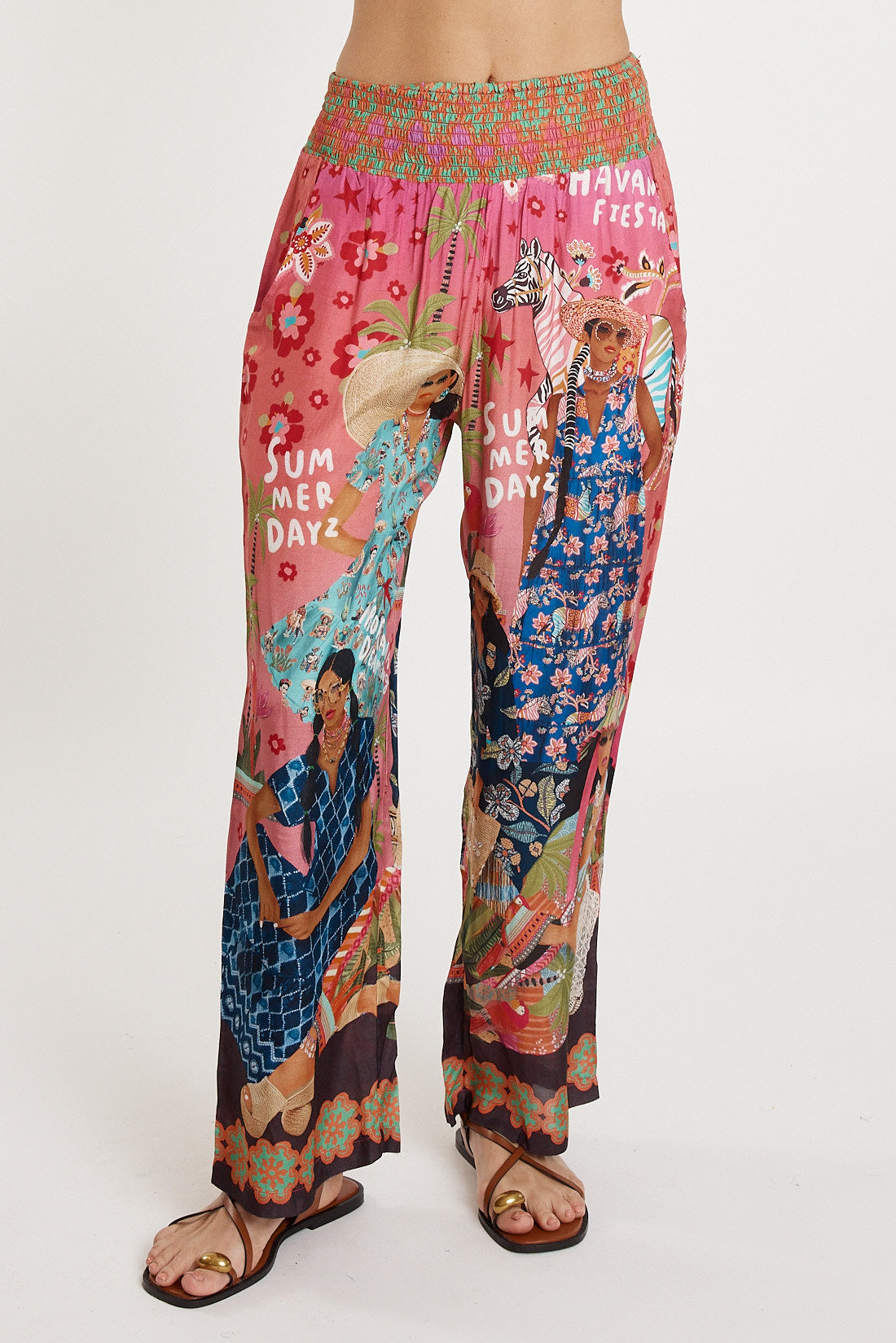 Lulasoul Fiesta Pant Print