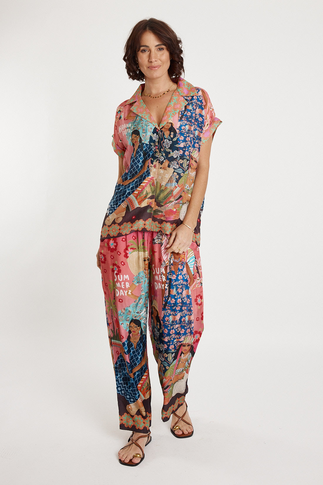 Lulasoul Fiesta Pant Print