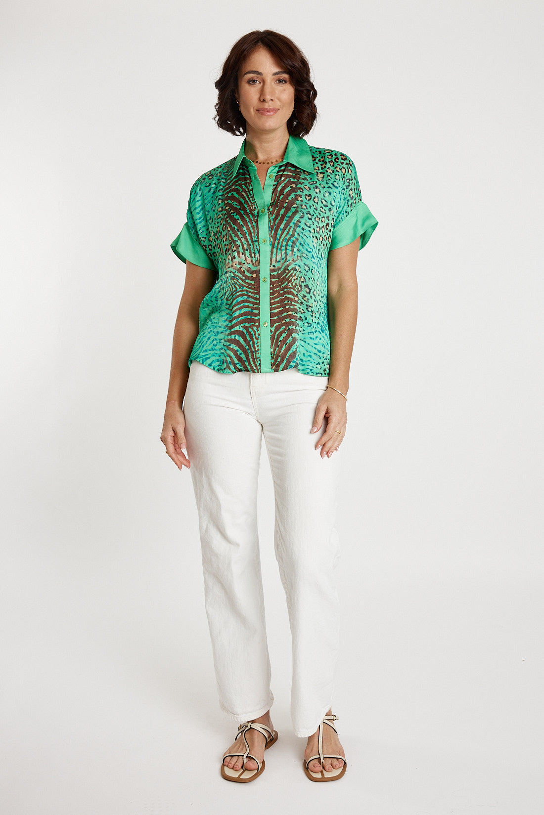 Lulasoul Maasai Shirt Emerald