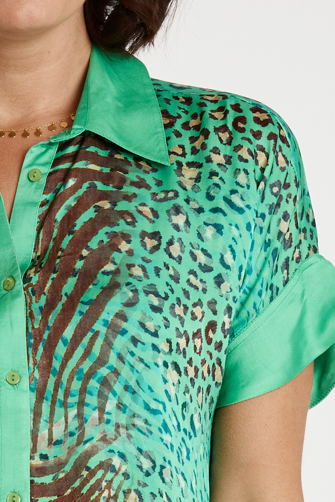 Lulasoul Maasai Shirt Emerald