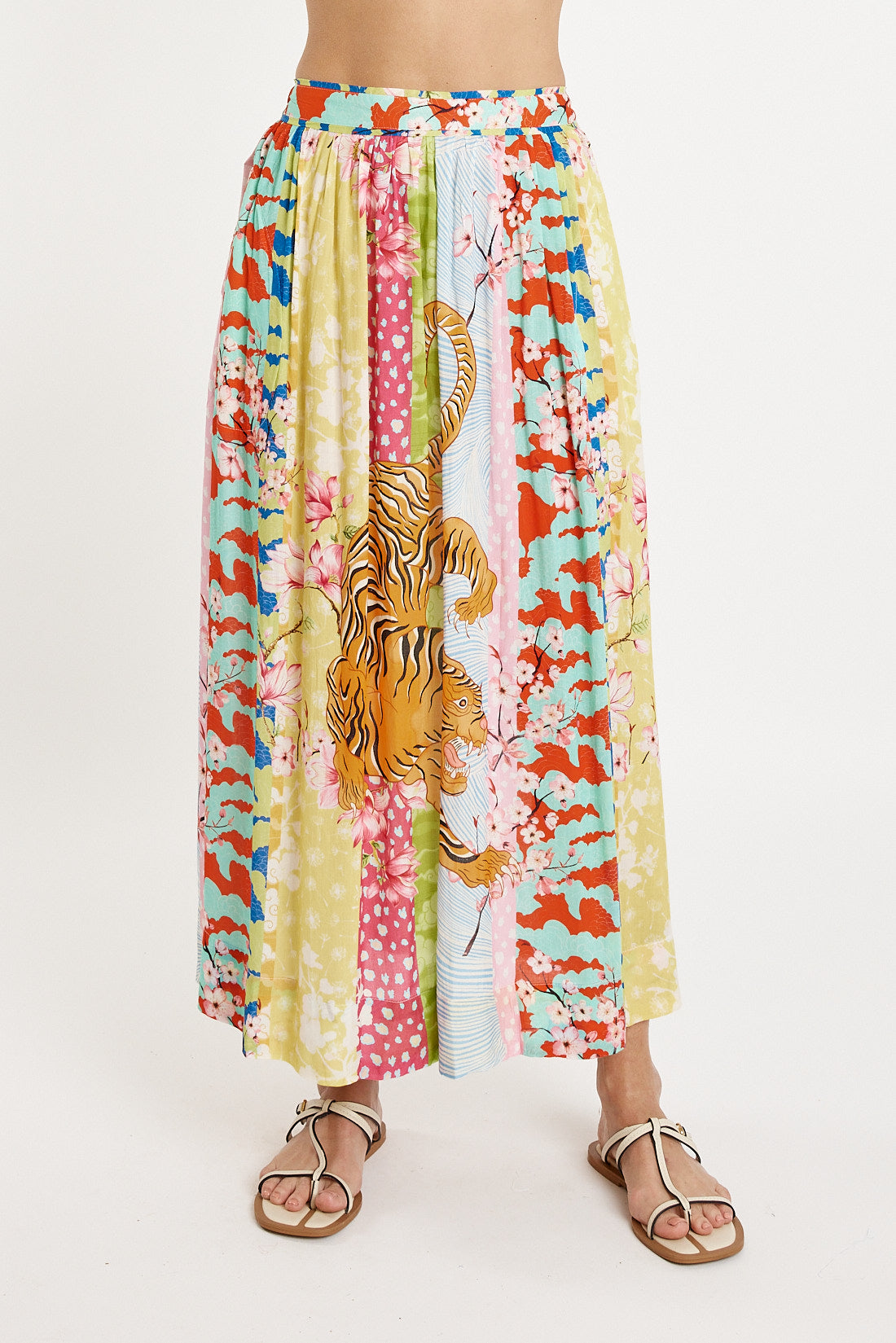 Lulasoul Montage Skirt Multi