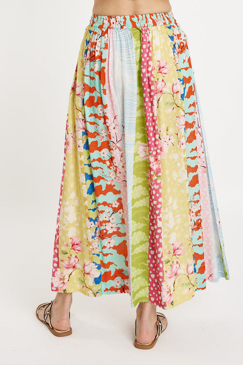 Lulasoul Montage Skirt Multi