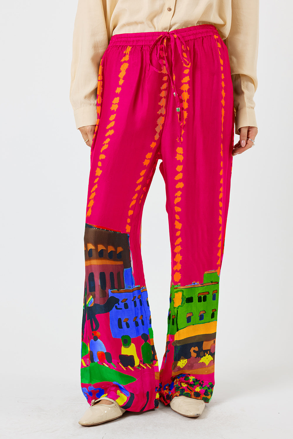 LulaSoul Surrey Pant Raspberry