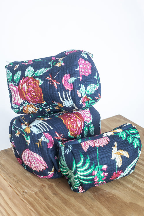 Midnight Garden Toiletry Bag Set