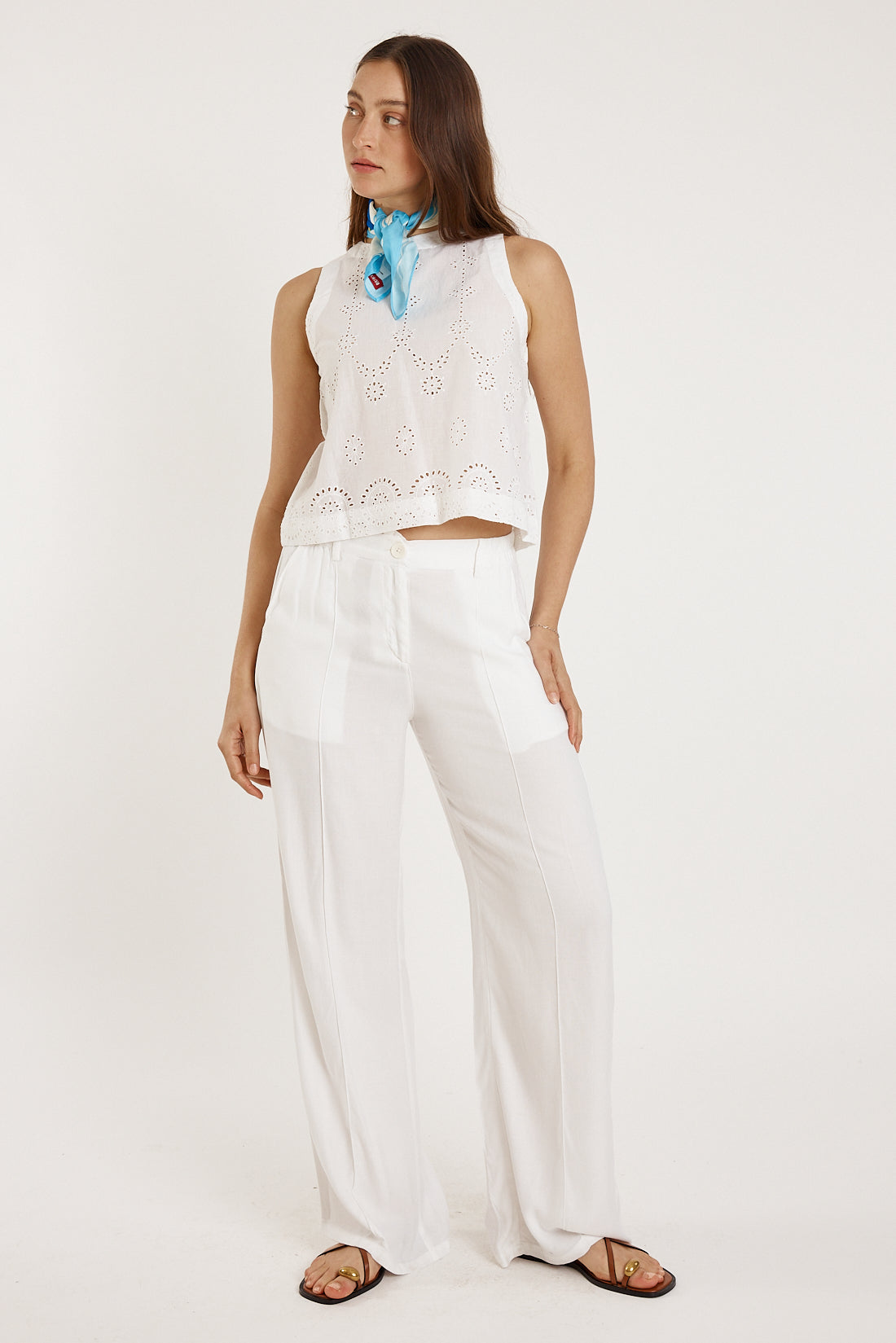 Rubyyaya Agay Top White