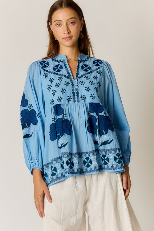 PRE SALE | Rubyyaya Alcaraz Shirt Blue