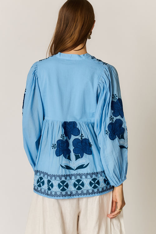PRE SALE | Rubyyaya Alcaraz Shirt Blue