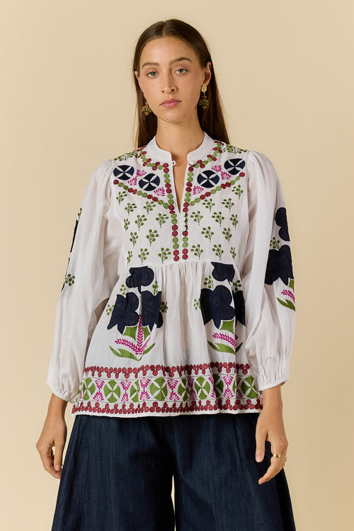 PRE SALE | Rubyyaya Alcaraz Shirt White