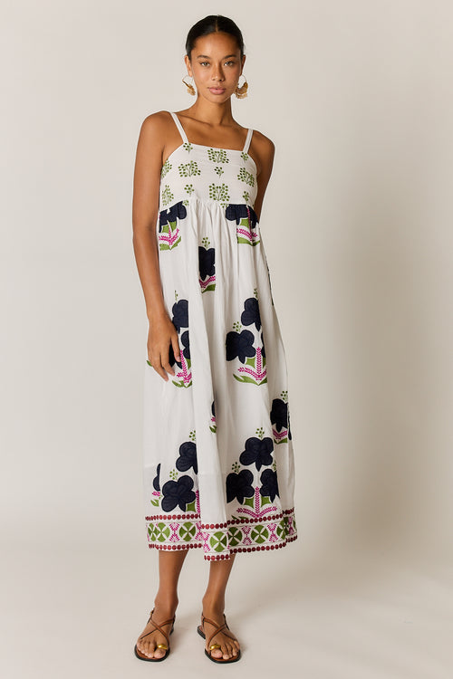 PRE SALE | Rubyyaya Alcaraz Sundress White
