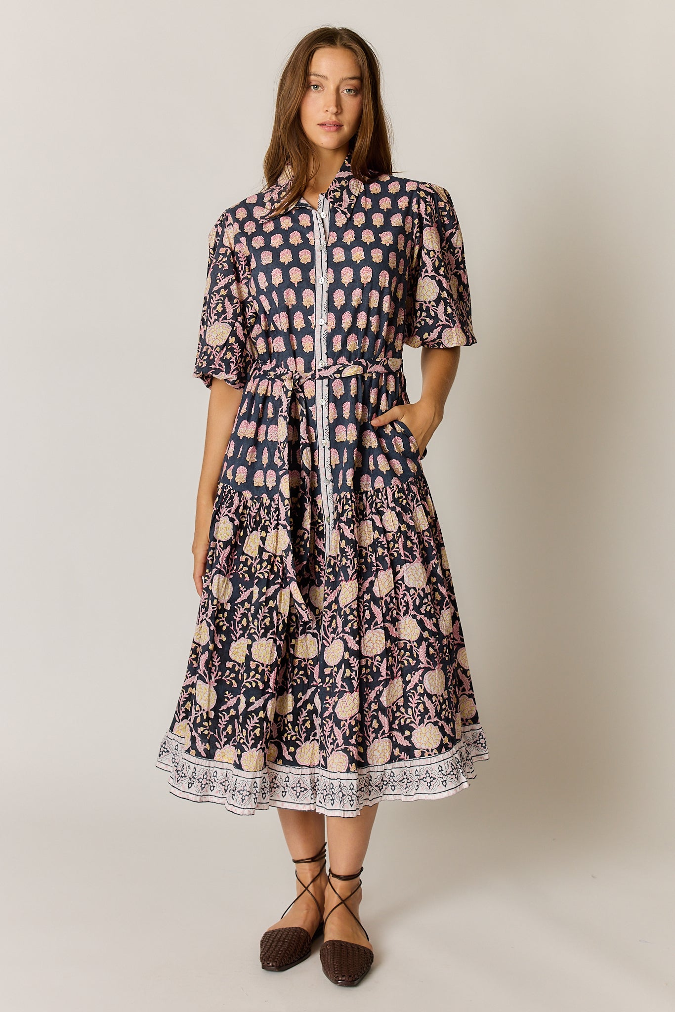 Rubyyaya Alilia Midi Navy