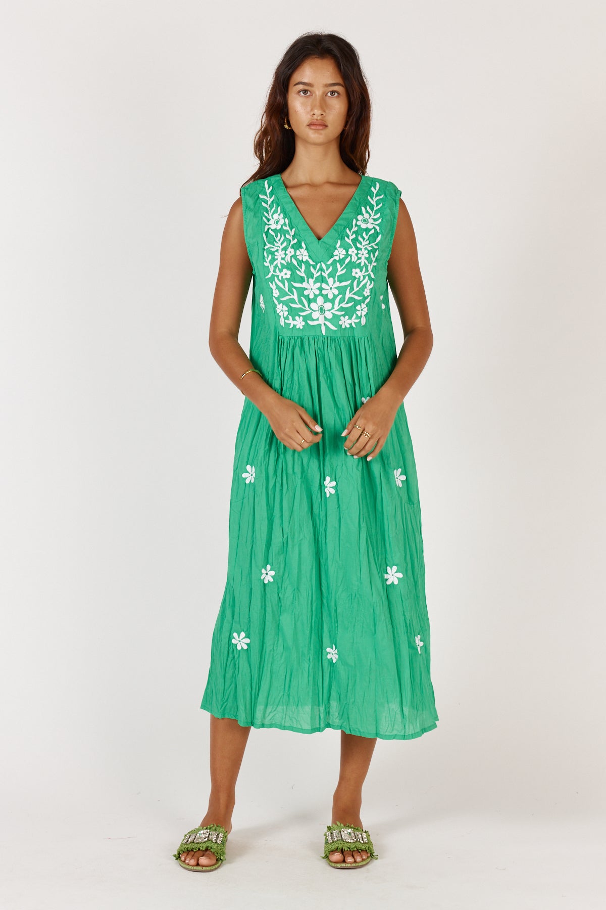 Rubyyaya Andaman Midi Emerald