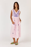 Rubyyaya Andaman Midi Pink