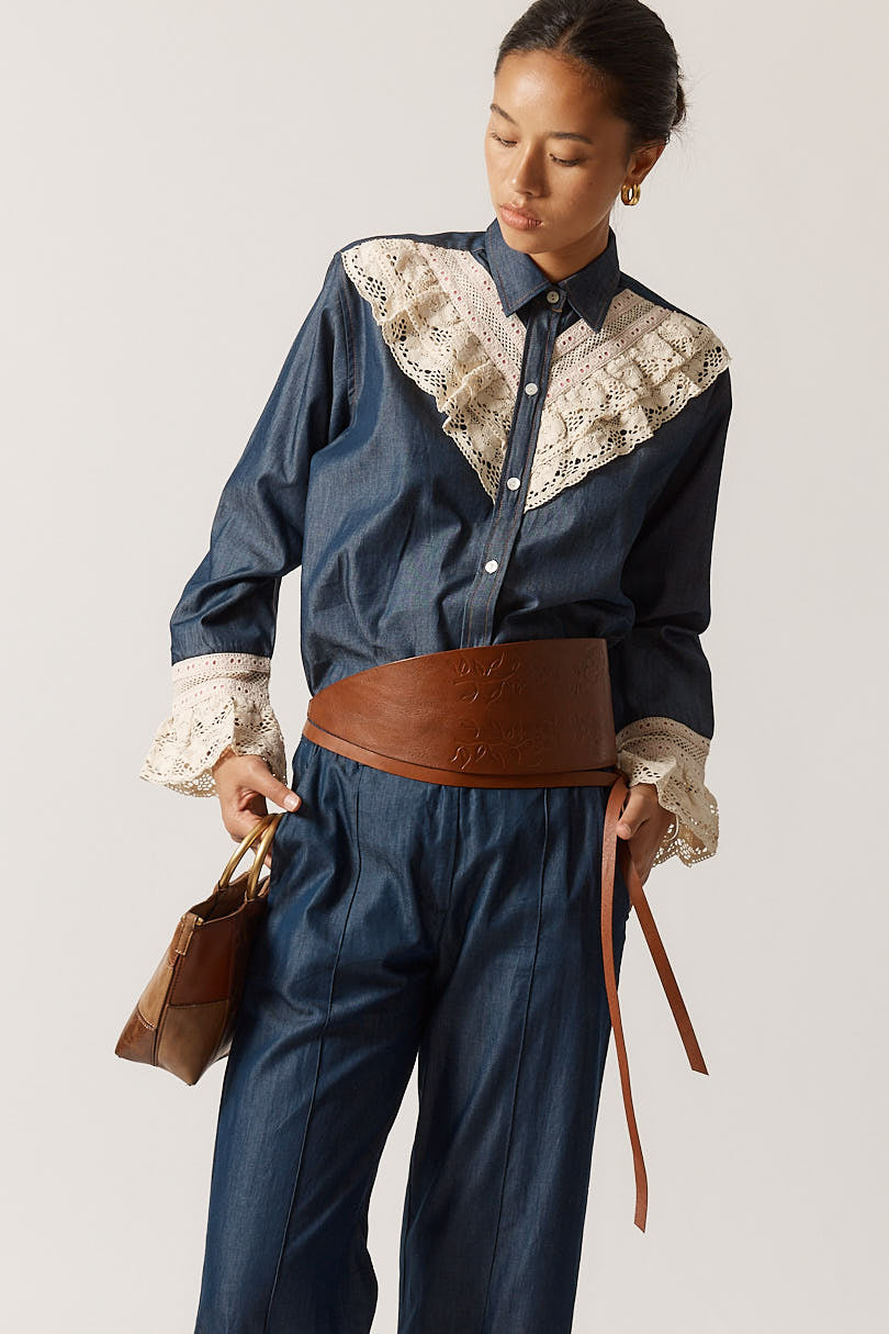 Rubyyaya Annie Get Your Gun Shirt Denim