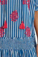 Rubyyaya Antibes Dress Blue