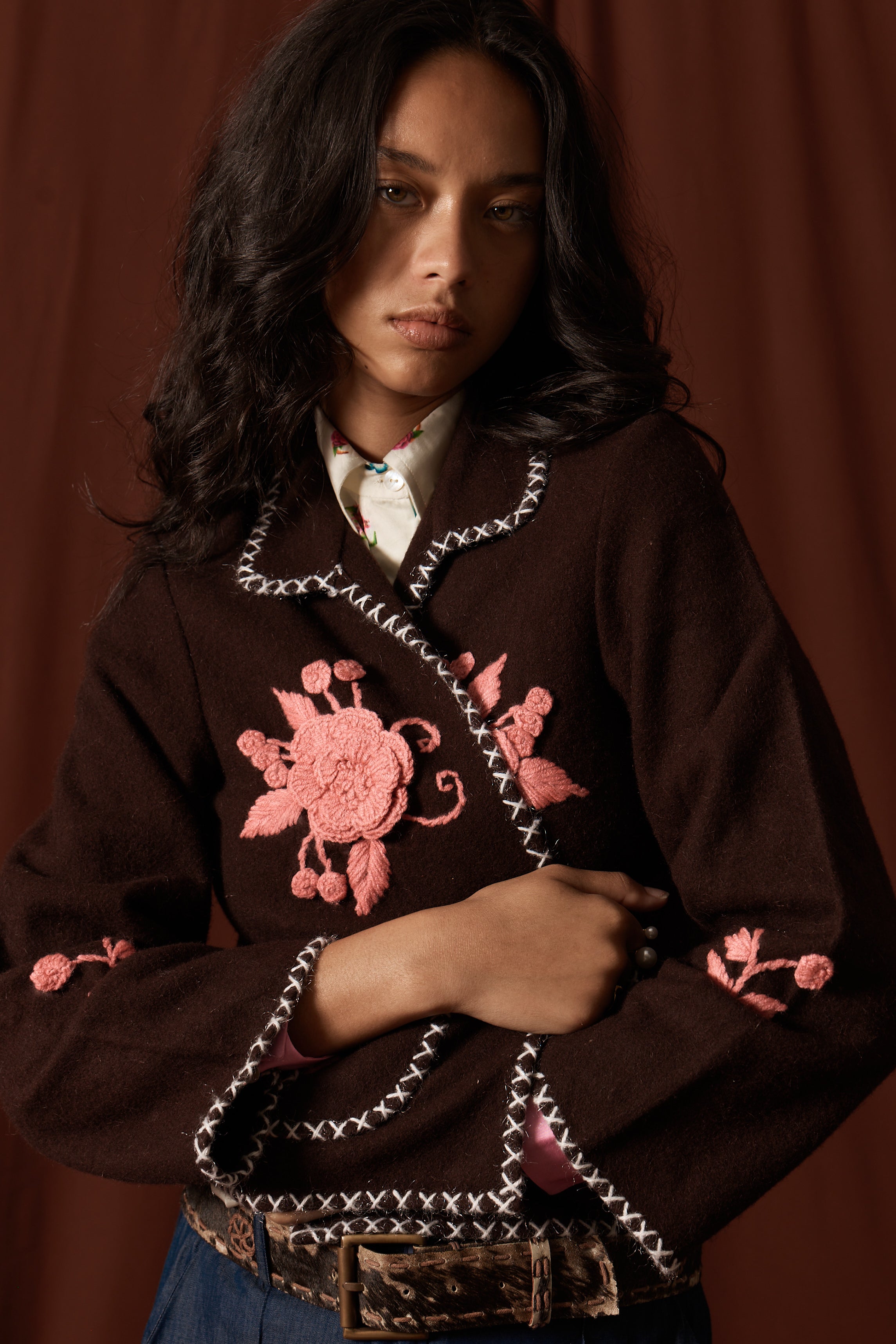Rubyyaya Antiquity Jacket Brown