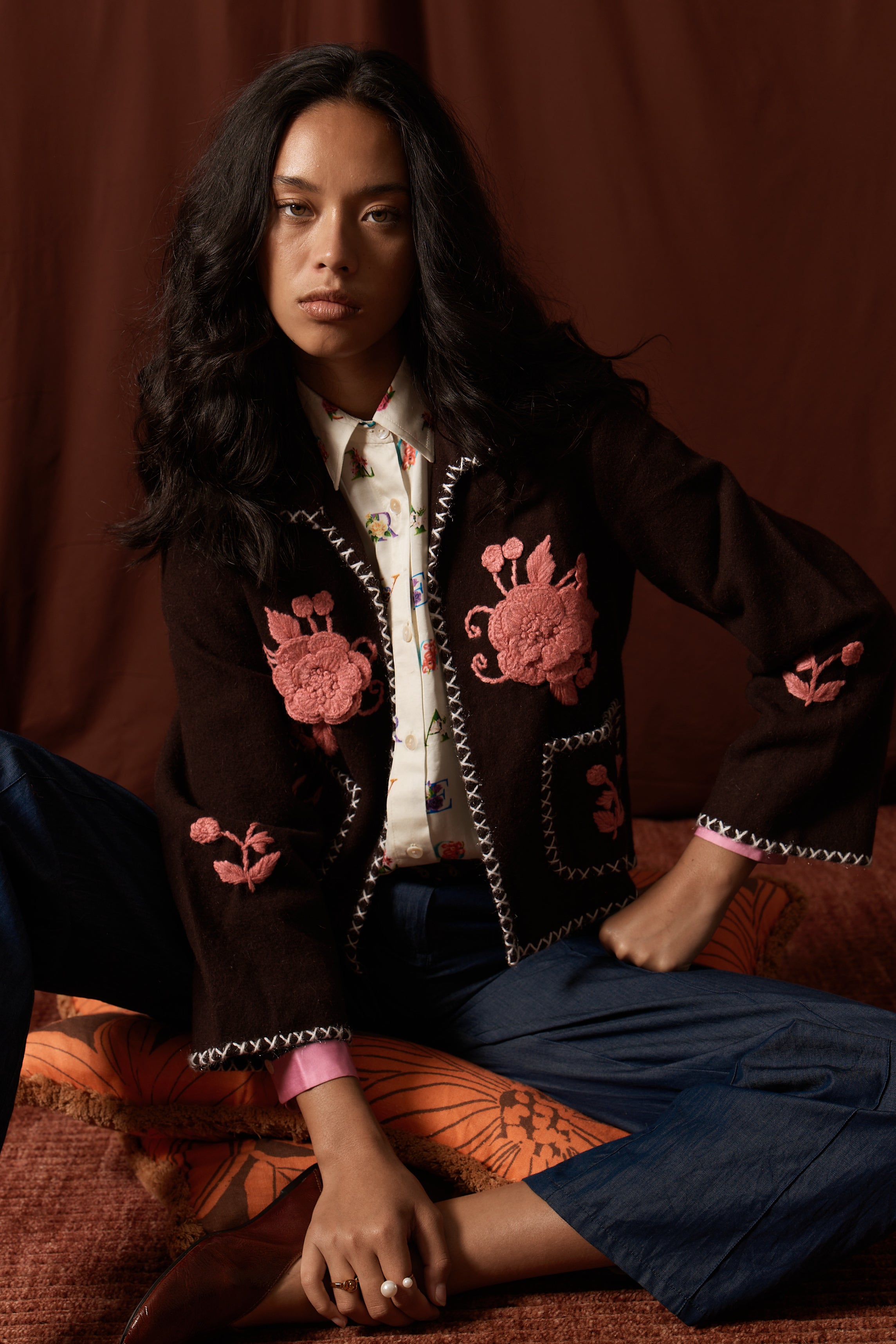 Rubyyaya Antiquity Jacket Brown
