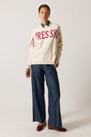 Rubyyaya Apres Ski Sweater Cream