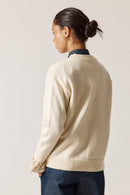 Rubyyaya Apres Ski Sweater Cream
