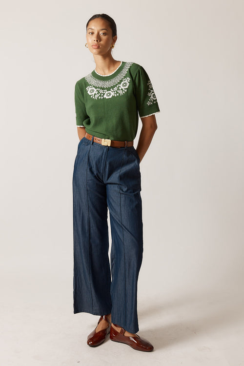 Rubyyaya Lucinda Pant Denim