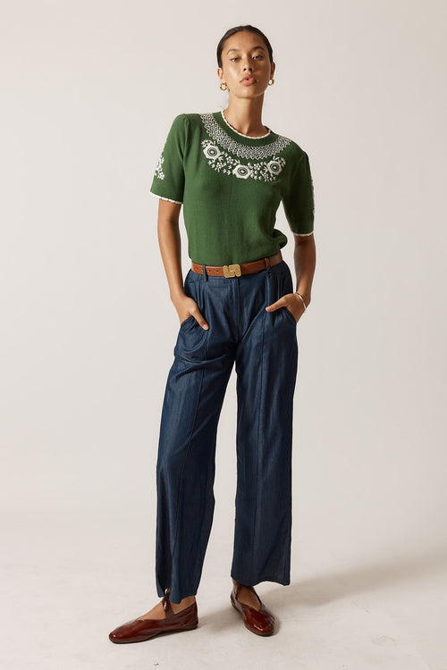 Rubyyaya Lucinda Pant Denim