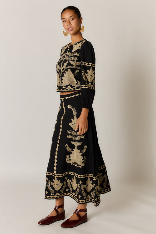 Rubyyaya Arnun Skirt Black