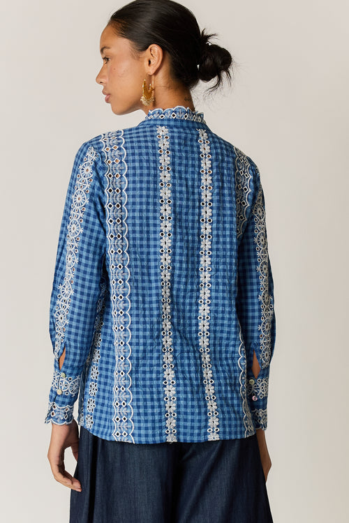 PRE SALE | Rubyyaya Avery Lace Top Check