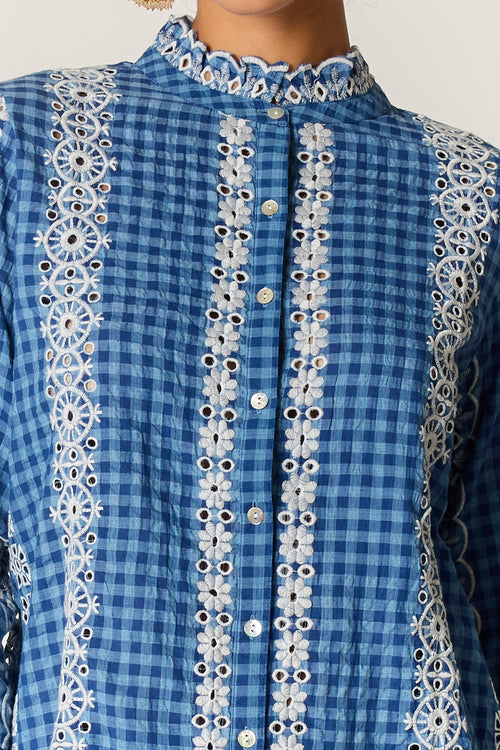 PRE SALE | Rubyyaya Avery Lace Top Check