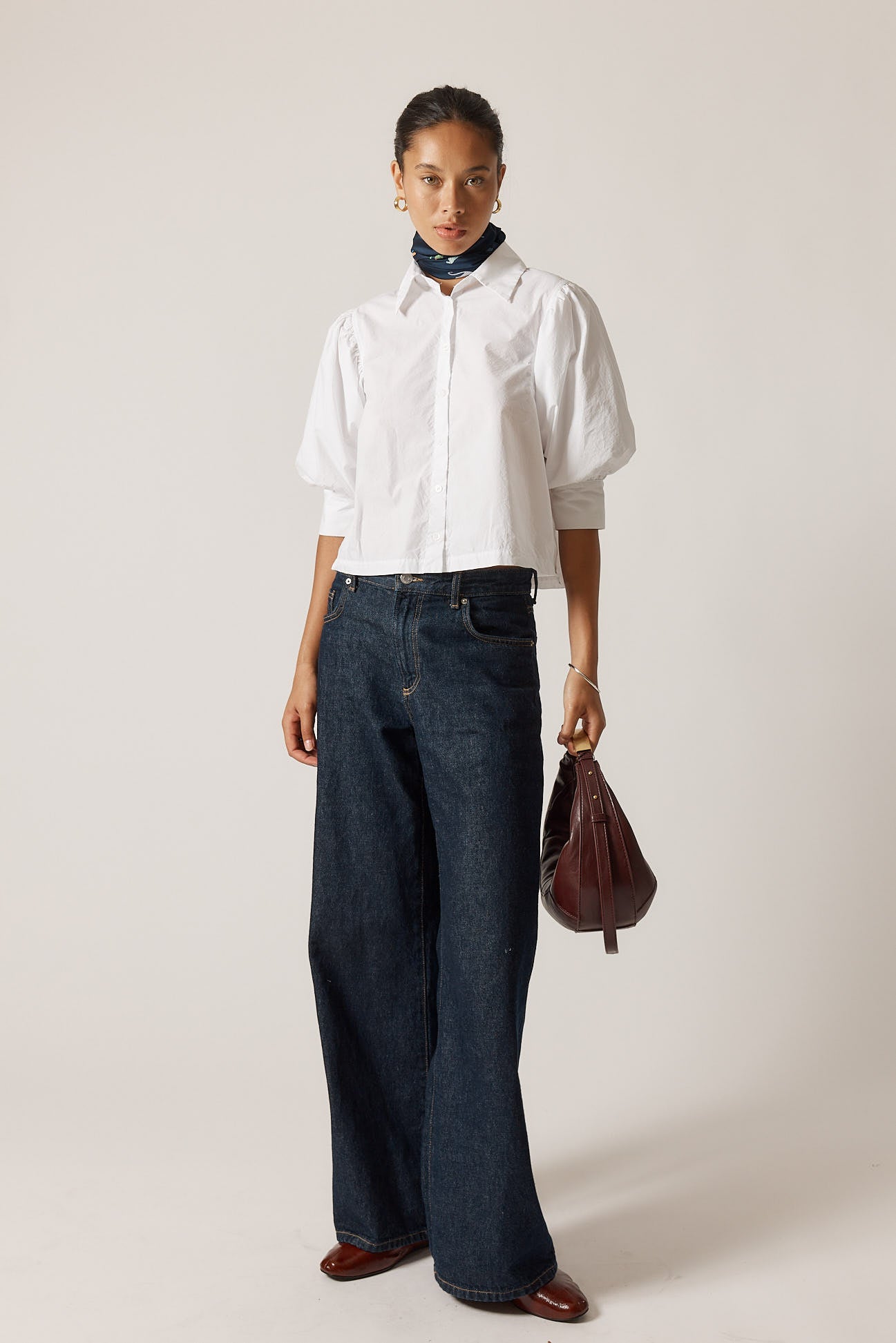 Rubyyaya Beth Shirt White