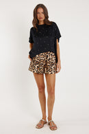 Rubyyaya Bienvenue T-Shirt Black